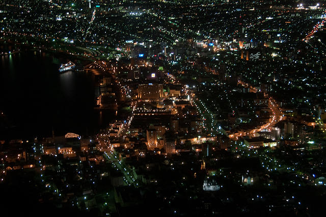 View from Mt. Hakodate View from Mt. Hakodate