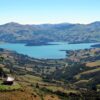 View of Akaroa New Zealand
