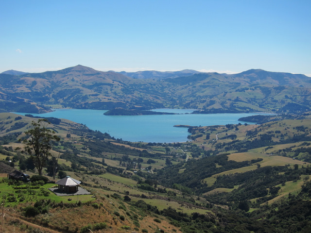 Road to Akaroa, New Zealand