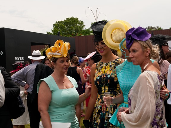 Dressed up - 2012 Melbourne Cup - Melbourne Australia Dressed up - 2012 Melbourne Cup - Melbourne Australia