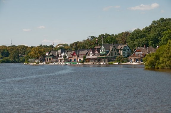 View of Boathouse Row - Philadelphia PA Boat house Row - Philadlephia