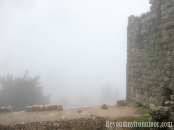 Edge of the Castle - Castle Ajloun Jordan Edge of the Castle - Castle Ajloun Jordan