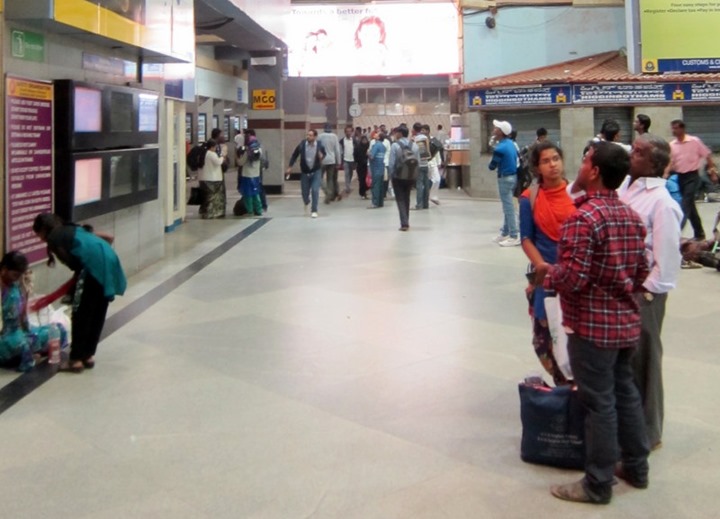 Wandering in the Station - Bangalore India