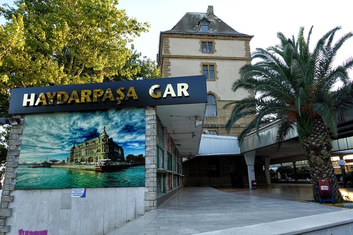 Entrance to Haydarpasa Gar - Istanbul Turkey