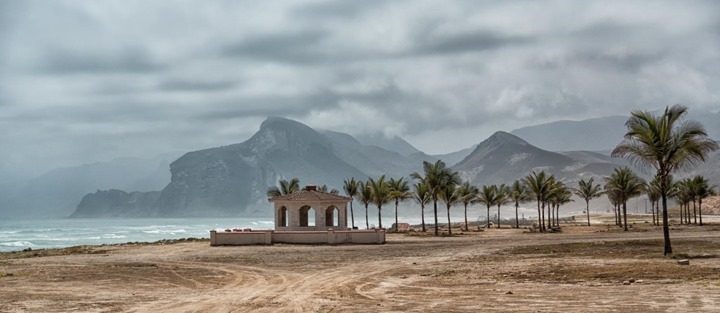 Mughsail Beach in Oman Mughsail Beach in Oman