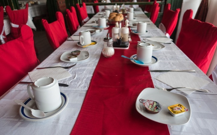 Breakfast Spread - Hotel Lepenski Vir - Serbia Breakfast Spread - Hotel Lepenski Vir - Serbia