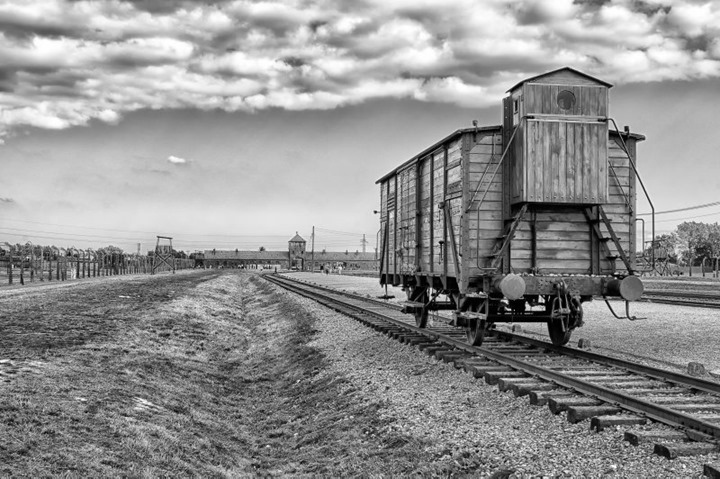Photo of the Entrance of Auschwitz II - Birkenau with Train - Poland | Visitor Guide to Auschwitz Concentration Camp Photo of the Entrance of Auschwitz II - Birkenau with Train - Poland | Visitor Guide to Auschwitz Concentration Camp