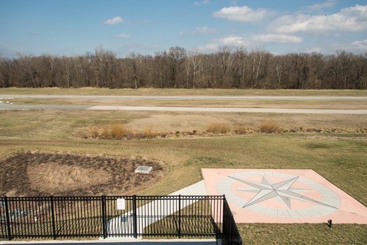 Airfield Compass Rose - College Park Aviation Museum