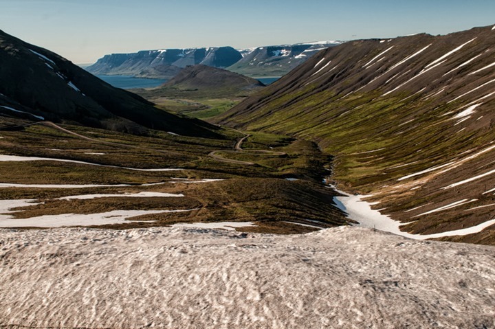 Ice, Mountains, and Snow in the Westfjords Iceland