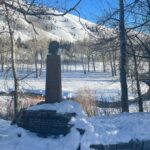 View of Hemingway Memorial - Ketchum Idaho