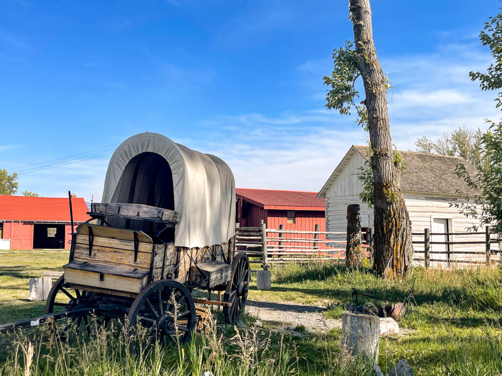 Chuck Wagon - Grant Kohrs Ranch National Historical Site - Montana