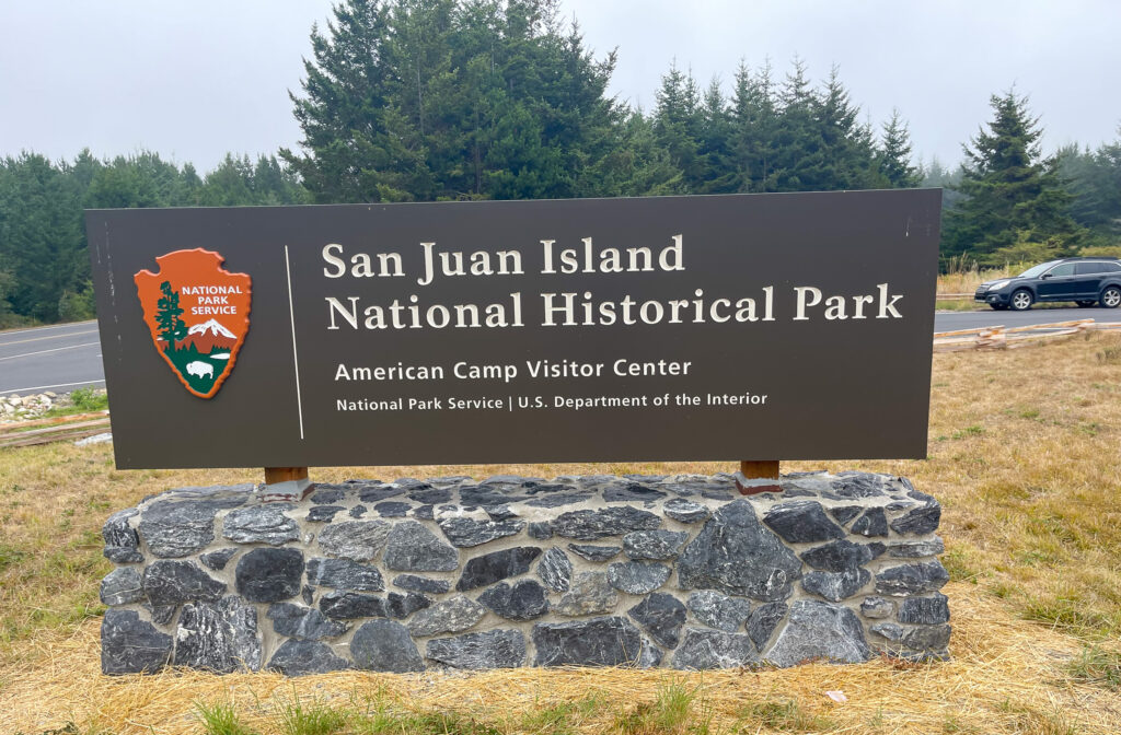 San Juan Island NHS: Entrance San Juan Island NHS: Entrance