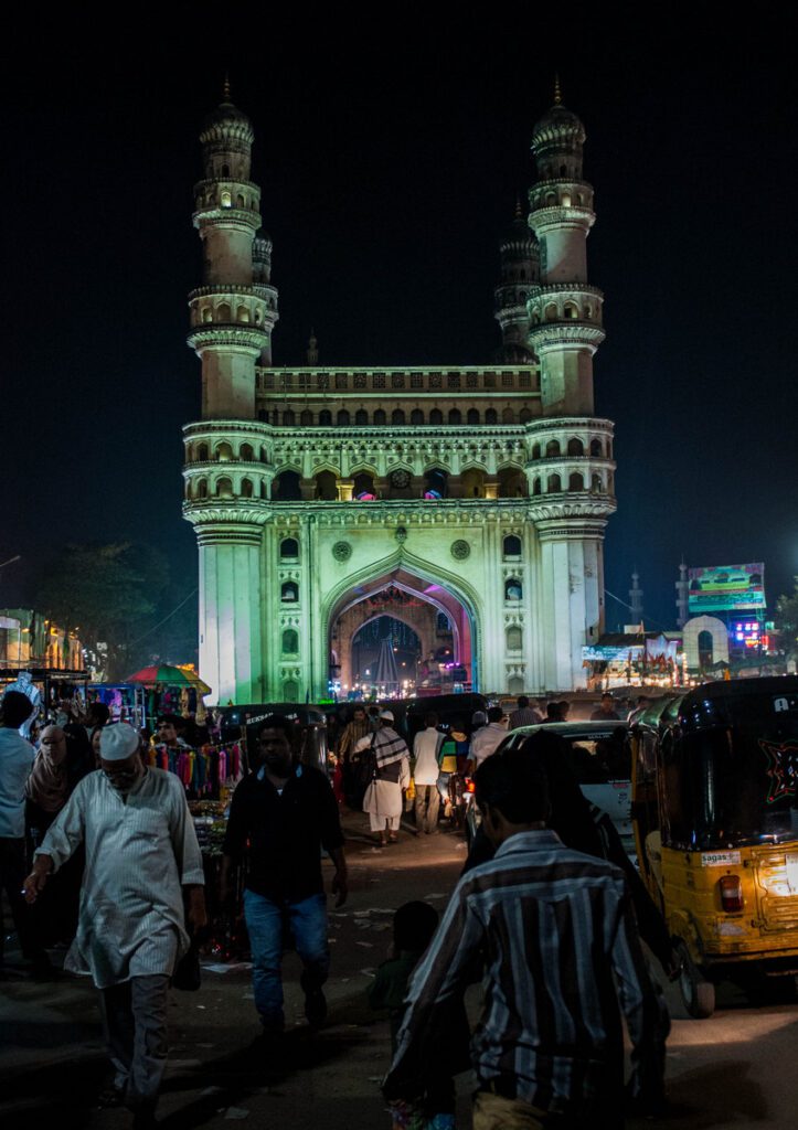 Charminar all lit up - Hyderabad Charminar all lit up - Hyderabad