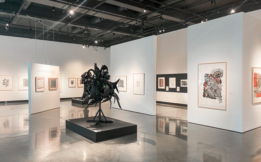 View of Items in the Plains Arts Museum - Fargo ND