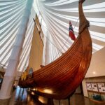 Viking Ship at Hjemkomst Center - Moorhead ND