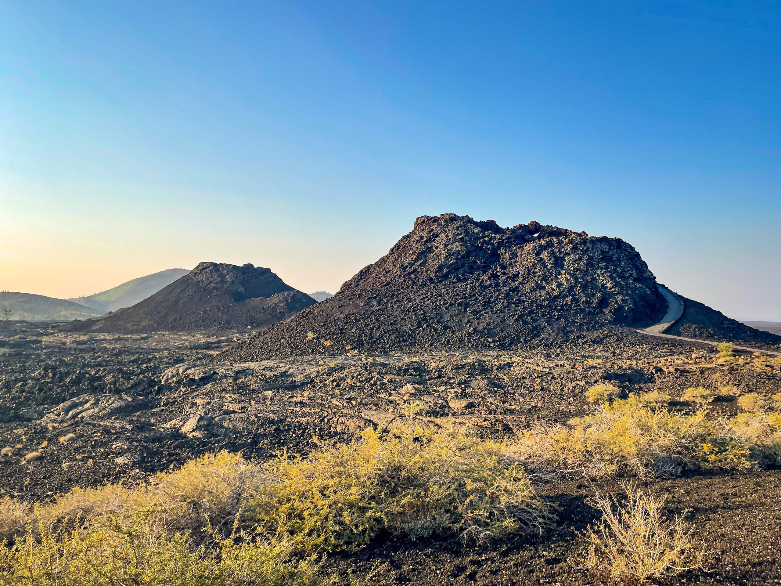 Splatter Cones - Craters of the Moon National Monument - Arco Idaho