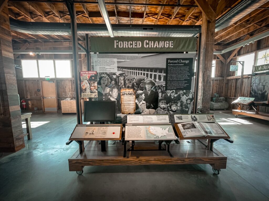 Displays at Visitor Center