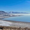 View from the Shores of Great Salt Lake - Utah