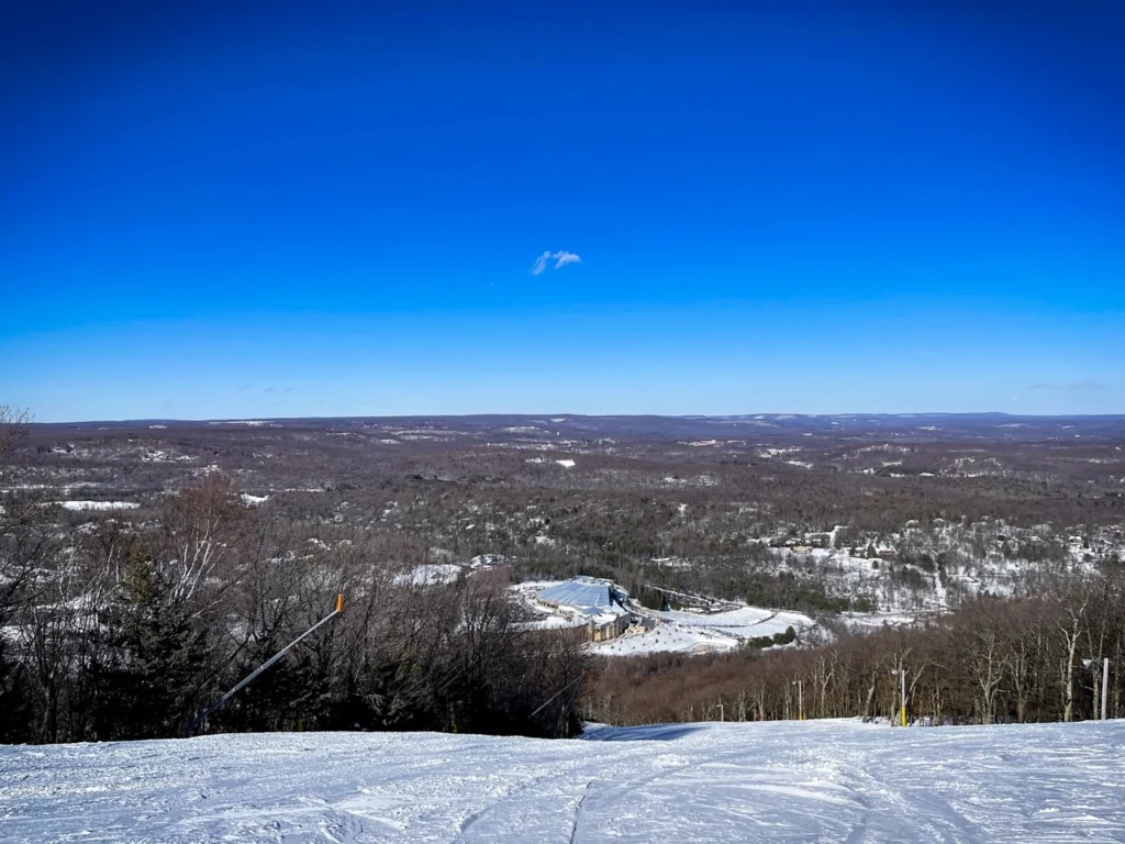 View from the Top of Camelback Ski Area