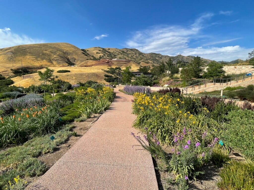 Wandering the Red Butte Garden on the University of Utah Campus - Salt Lake City