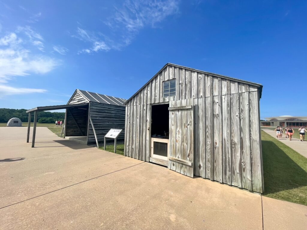 Camp Buildings and Hanger at Wright Brothers NC