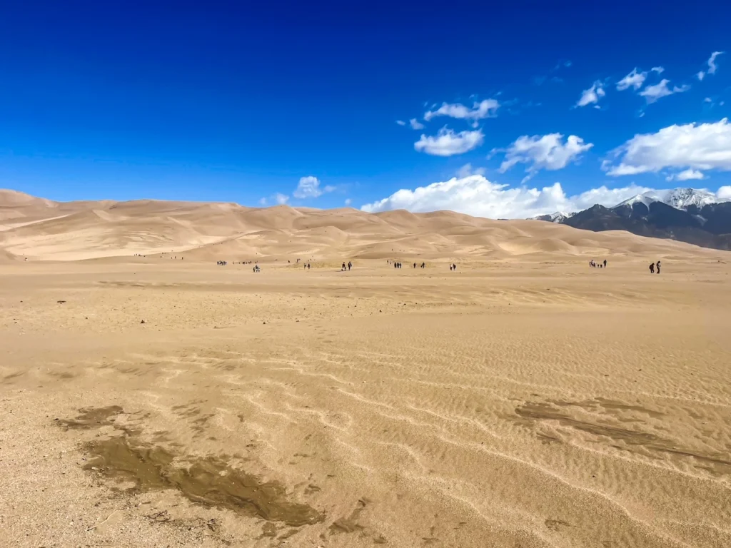 Hiking Along the Dune Fields in Great Sand Dunes NP