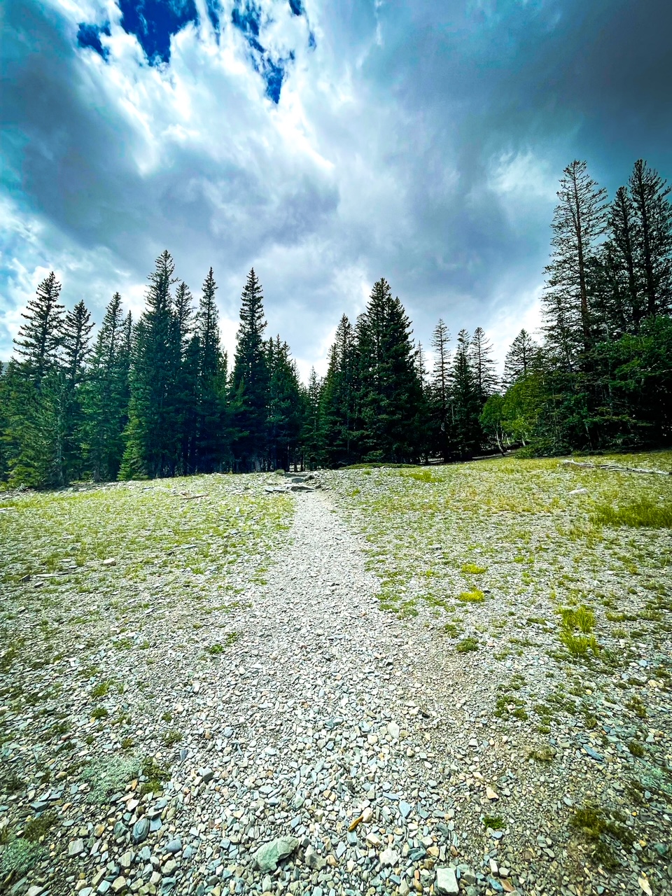 Hiking Alpine Lake Trail Great Basin NP