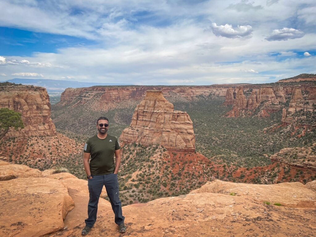 Me and Independence Monument in Colorado National Monument