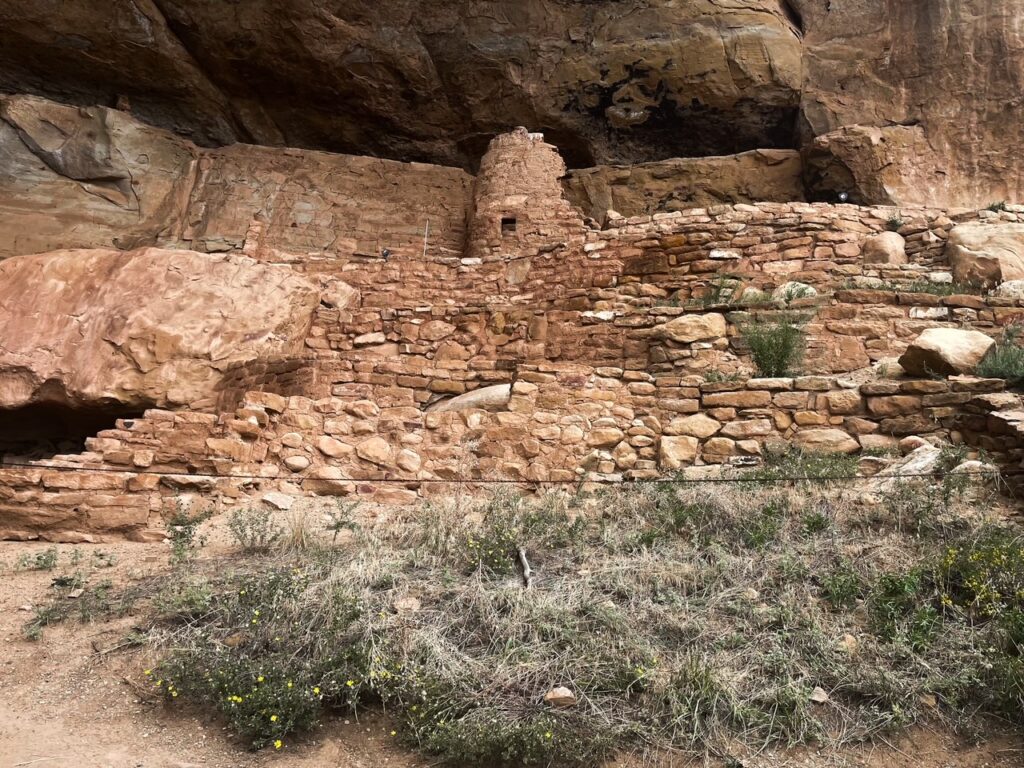 View of Step House on Weatherill Mesa Colorado