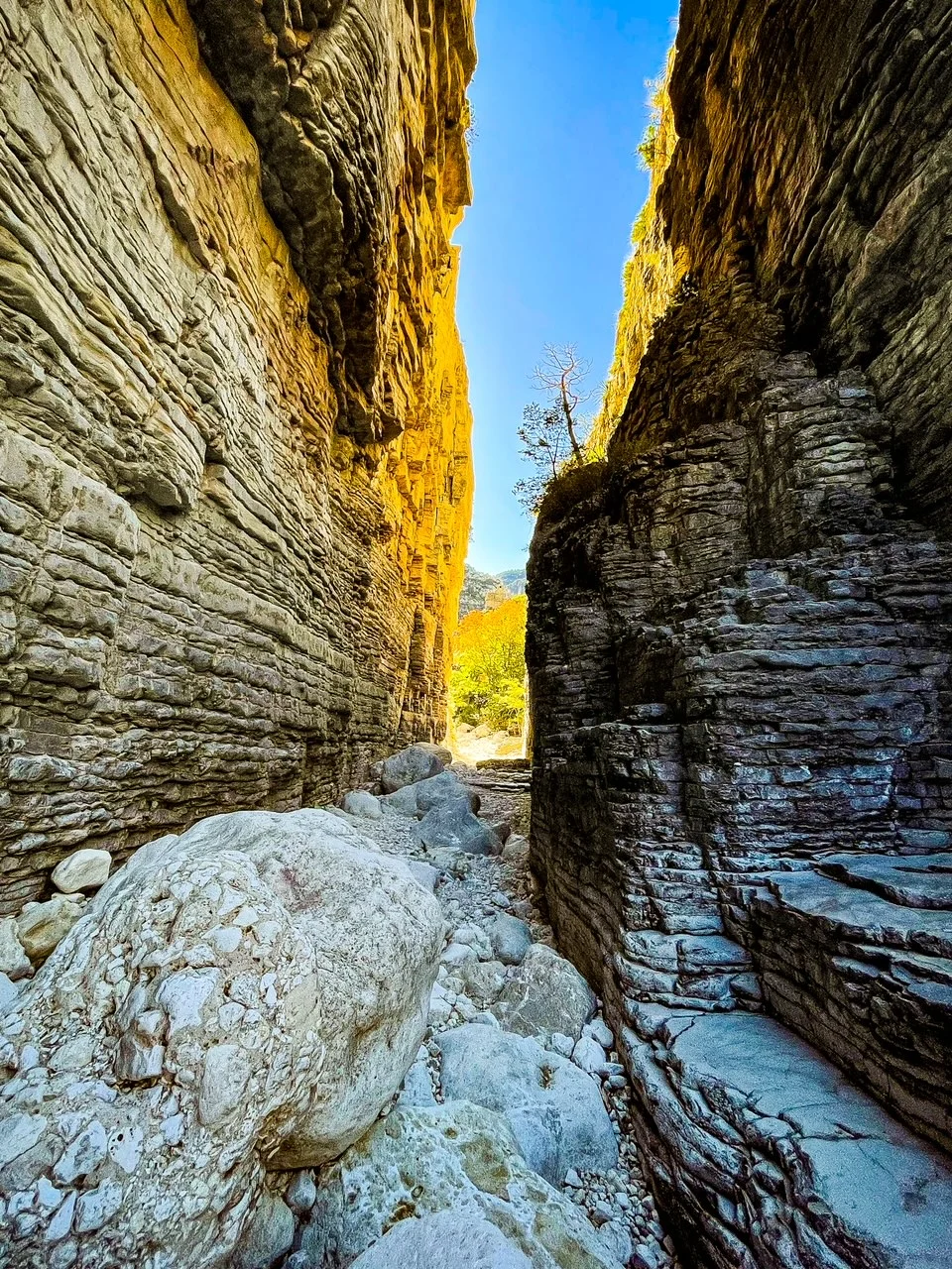 Devil's Hall Hike Guadalupe Mountains NP Texas