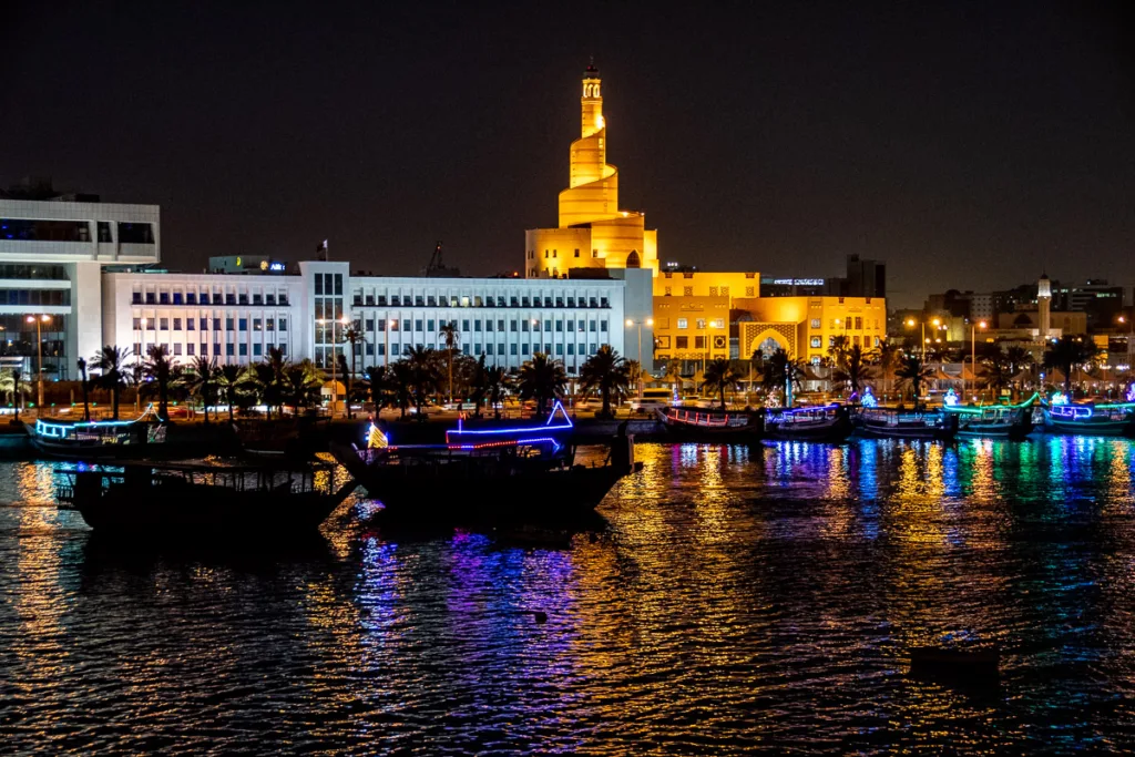 Fanar Tower and Waterway in Doha