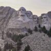 View of the President's heads on Mount Rushmore National Memorial