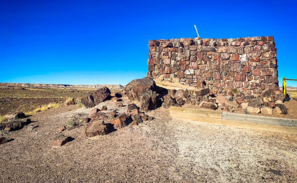 Agate House Pueblo in Southern Petrified Forest NP