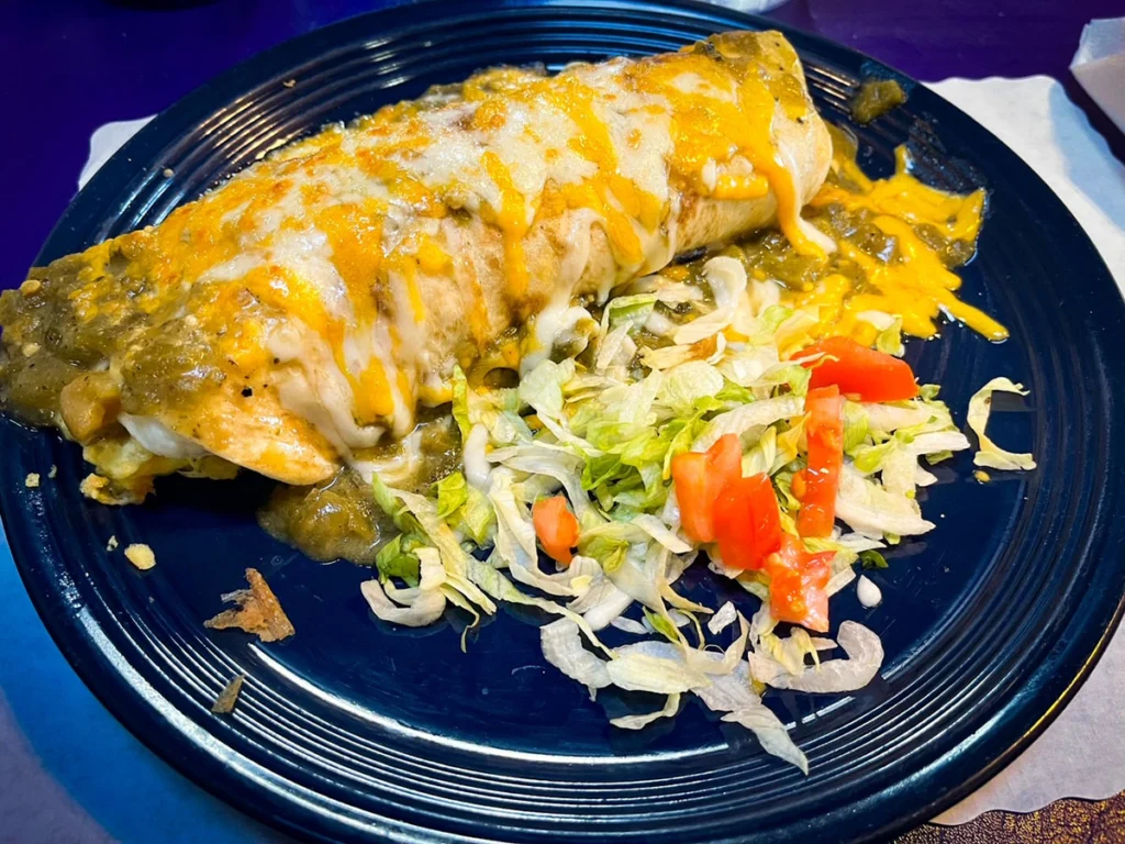 Breakfast Burrito at the Shed in Las Cruces