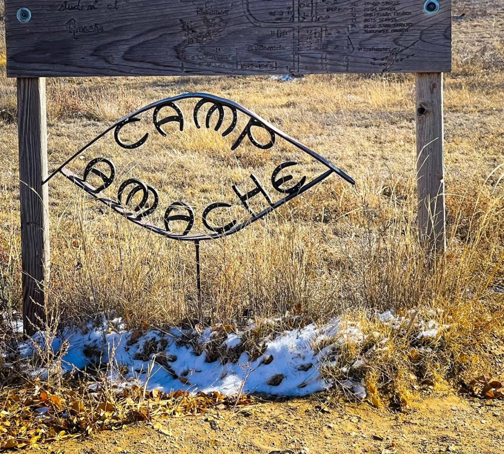 Camp Amache Sign in Granada Colorado