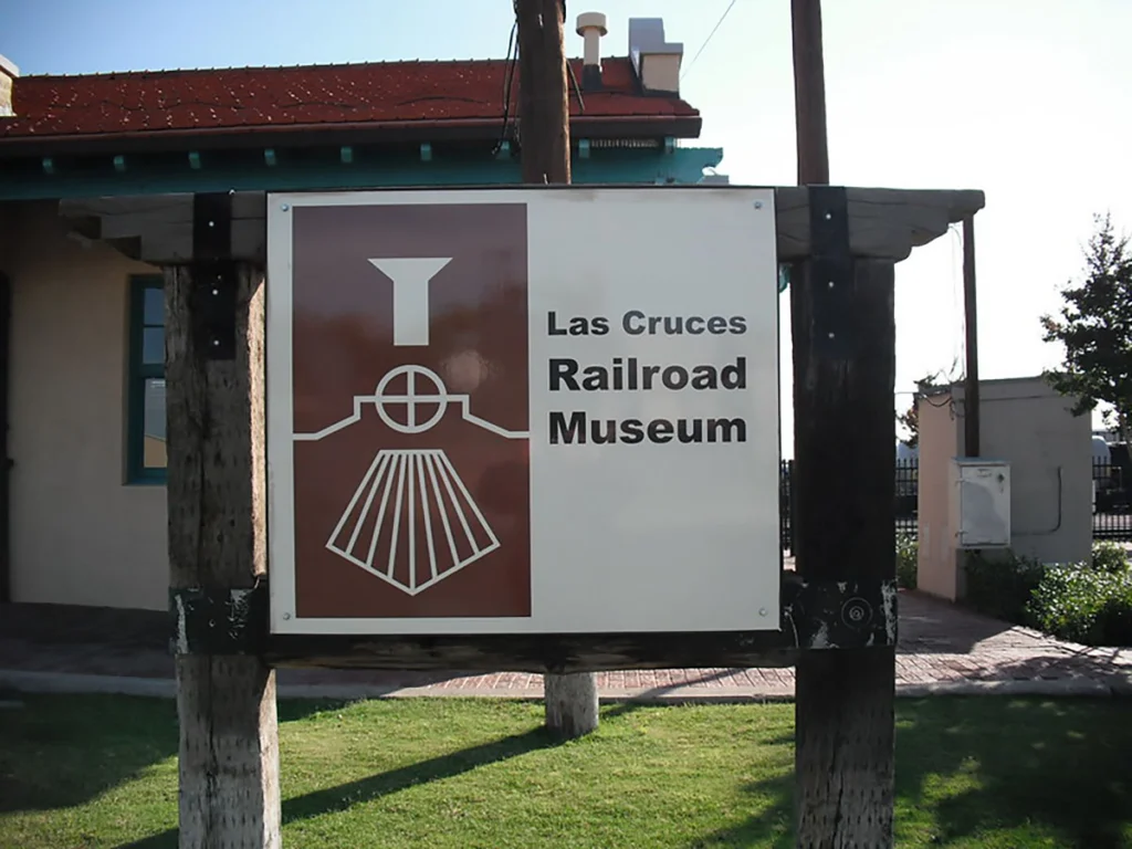 Las Cruces Railroad Museum in New Mexico