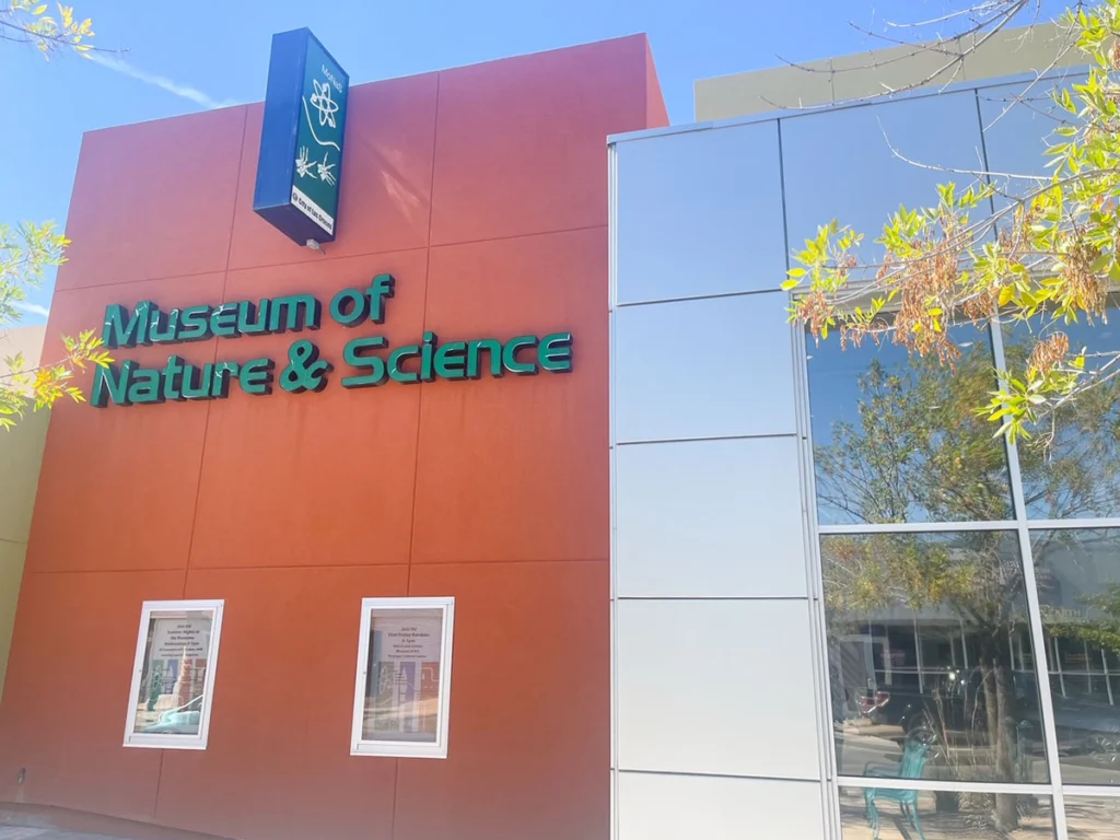 Outside of Museum of Nature & Science in Las Cruces