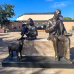 Statue in El Chamizal National Memorial Texas