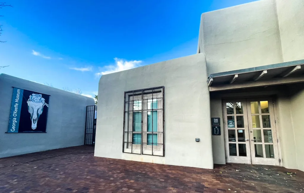 Outside View of the Georgia O'Keefe Museum in Santa Fe