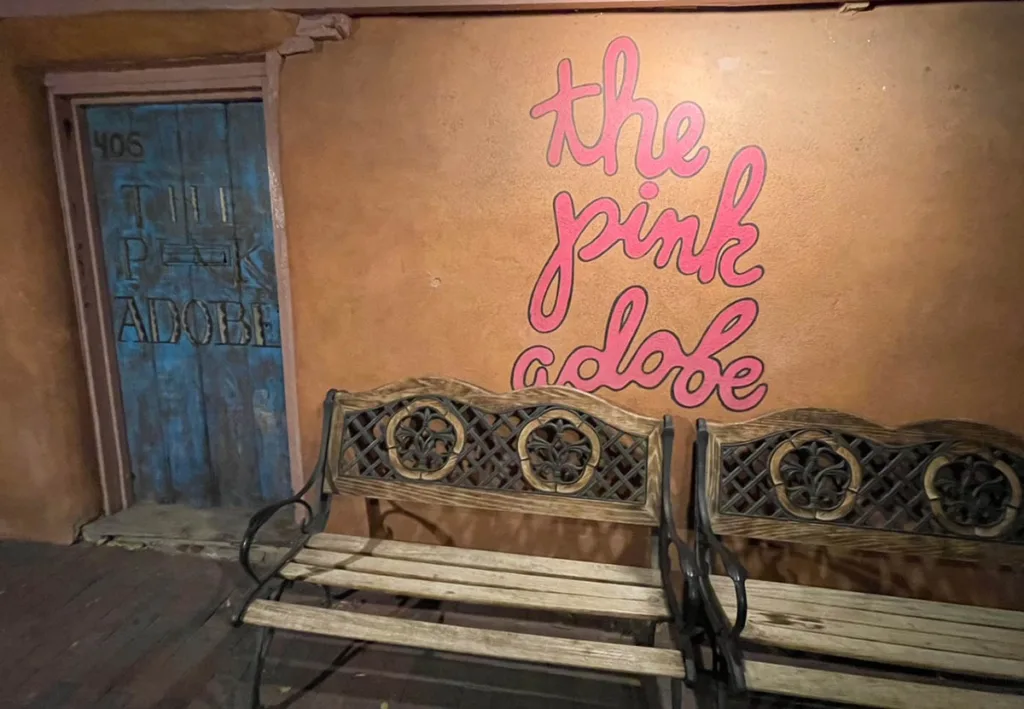 The Pink Adobo at the Inn at 5 Graces