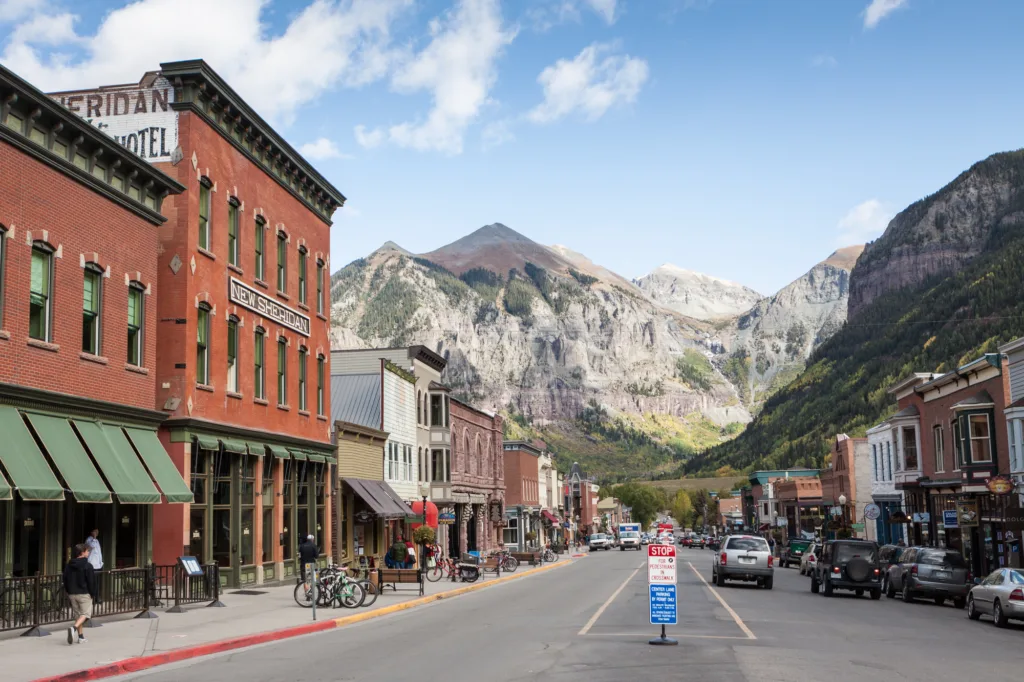 Telluride Colorado Downtown - DepositPhoto