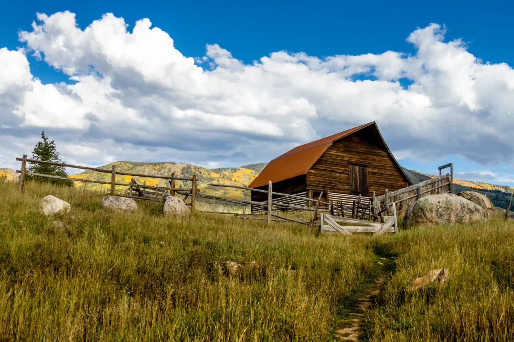Barn in Steamboat Springs Colorado