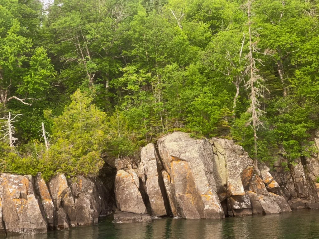 View of the Isle Royale NP Coastline