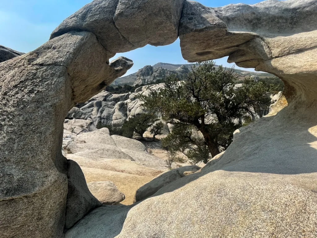 Window Rock in City of Rocks National Reserve
