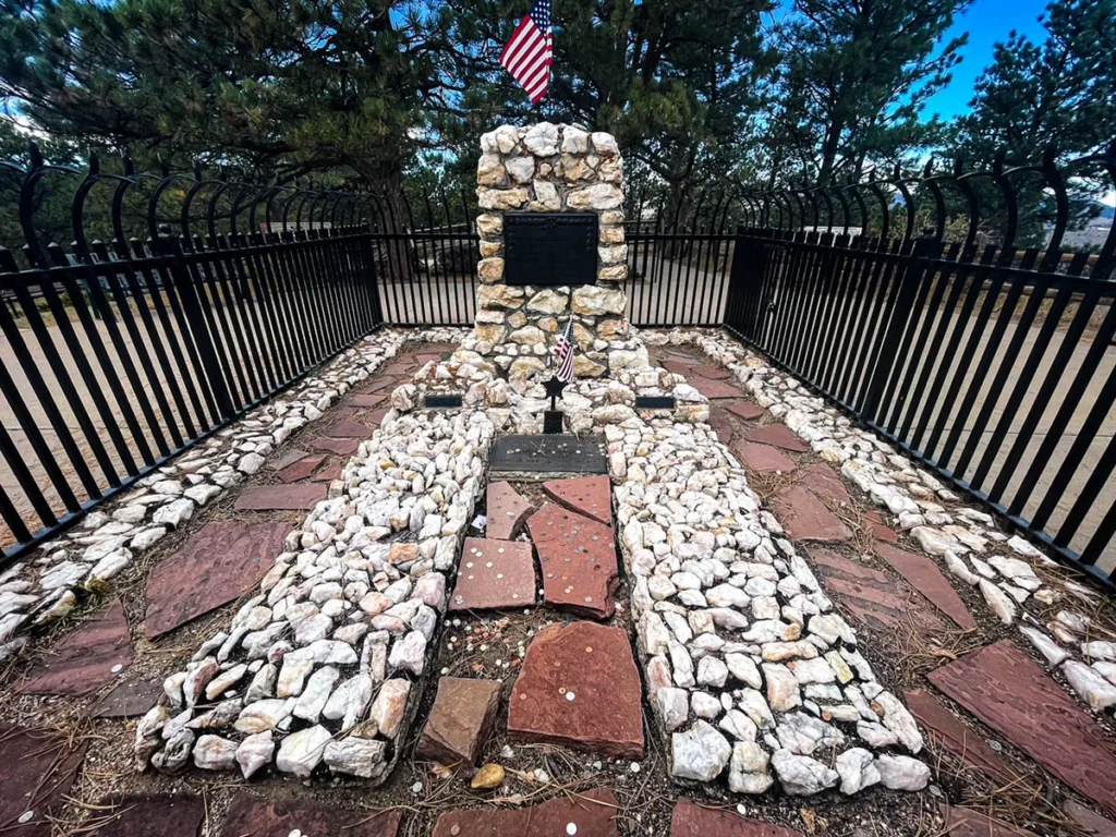 Buffalo Bill Codys Grave on Lookout Mountain Colorado