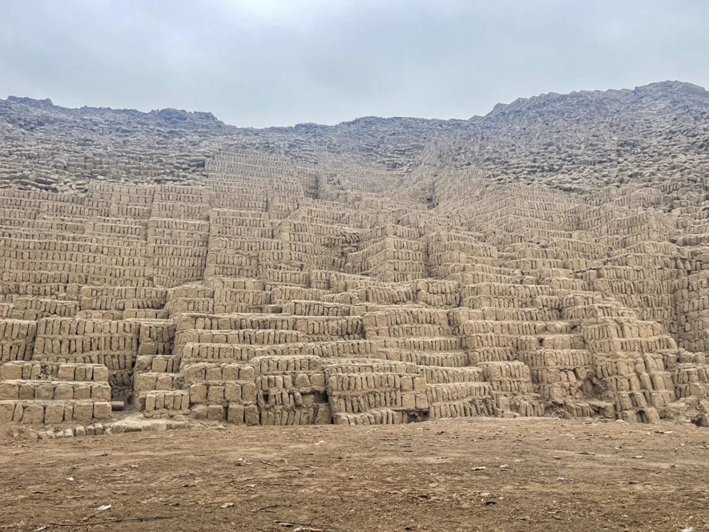Huaca Pucllana in Lima Peru