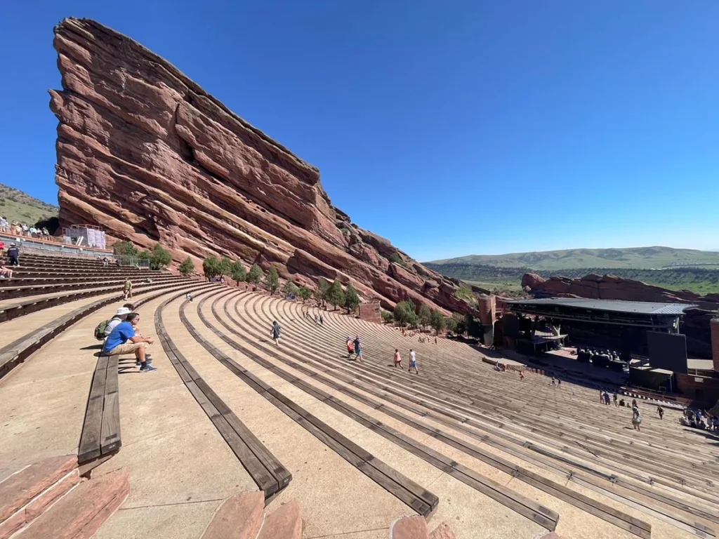 View of Red Rocks Amphitheater during daytime
