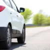 White Car on Road
