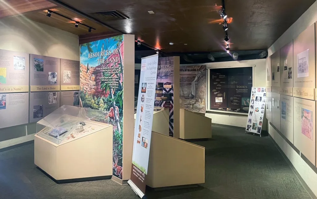 Exhibits in Montezuma Castle Visitor Center