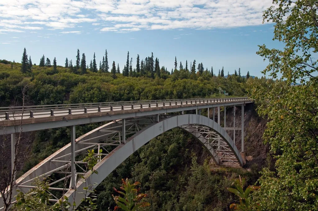 Hurricane Gulch Bridge - Alaska